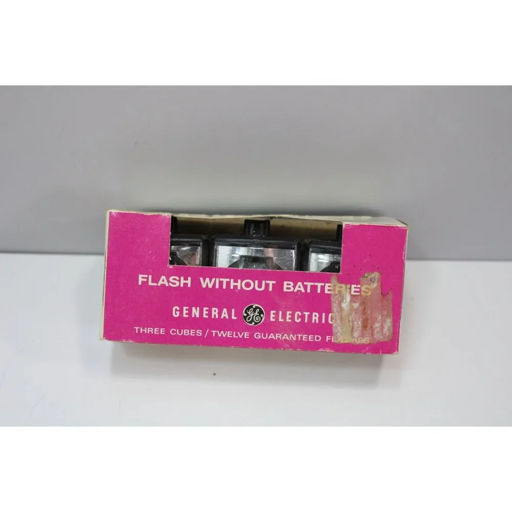 GE Flash Cubes General Electric Vintage Unused in Box 88928